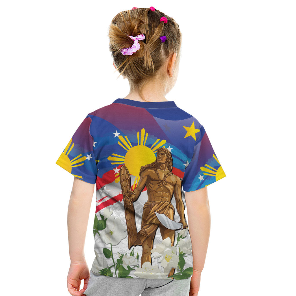 Philippines Flag Day Kid T Shirt Lapu-Lapu Warrior Heritage Art