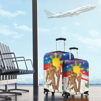 Philippines Flag Day Luggage Cover Lapu-Lapu Warrior Heritage Art