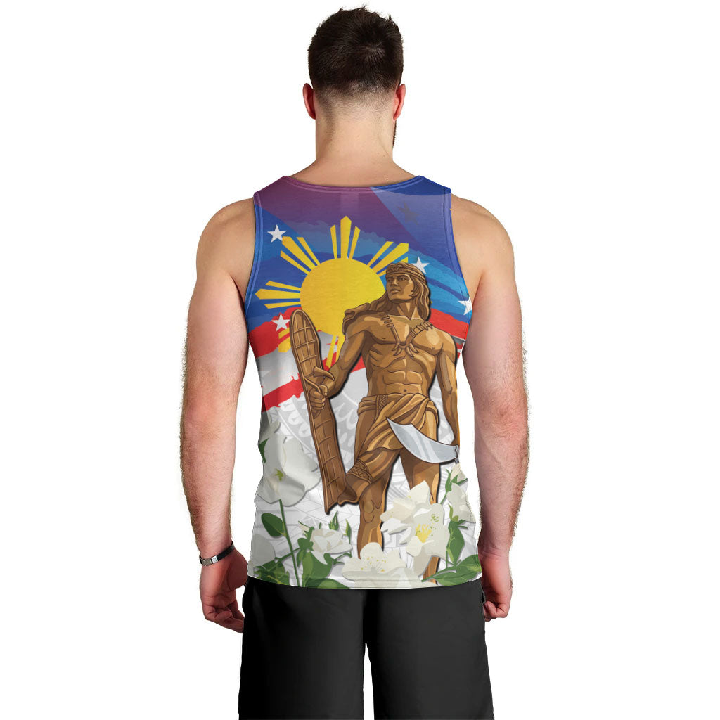 Philippines Flag Day Men Tank Top Lapu-Lapu Warrior Heritage Art