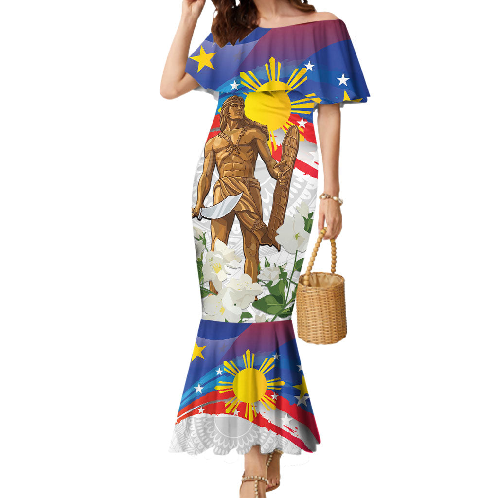 Philippines Flag Day Mermaid Dress Lapu-Lapu Warrior Heritage Art