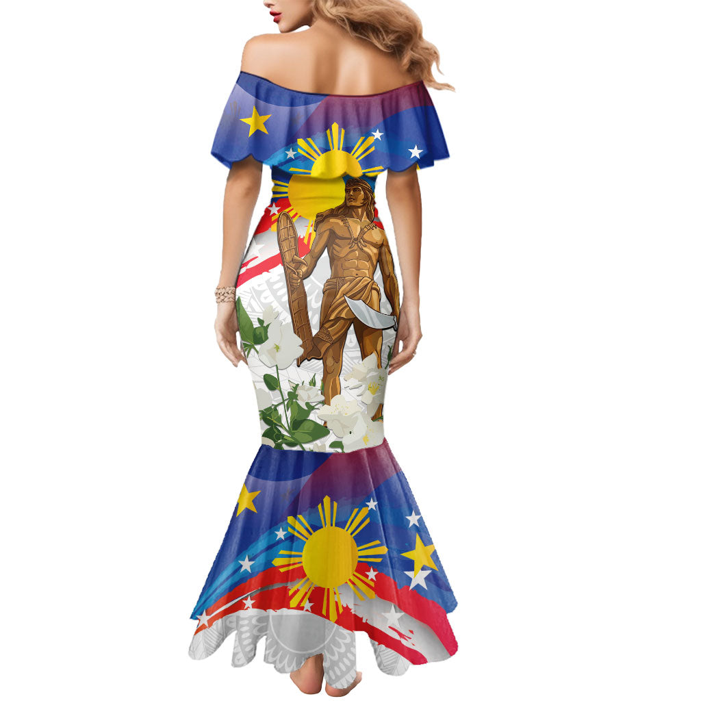 Philippines Flag Day Mermaid Dress Lapu-Lapu Warrior Heritage Art