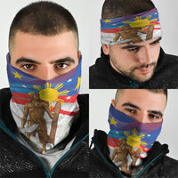 Philippines Flag Day Neck Gaiter Lapu-Lapu Warrior Heritage Art