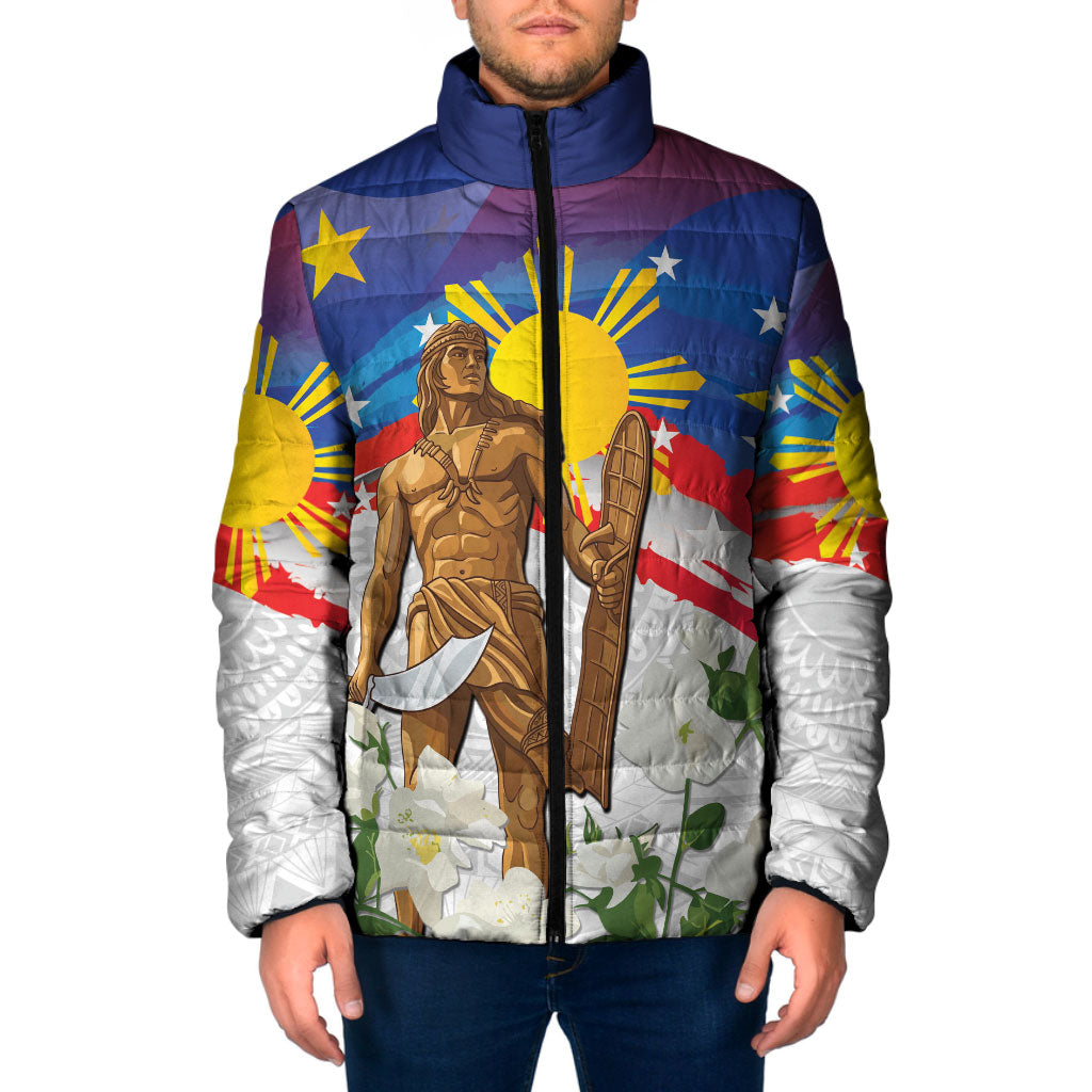Philippines Flag Day Padded Jacket Lapu-Lapu Warrior Heritage Art