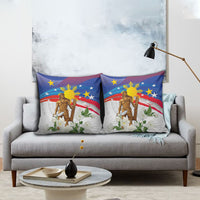 Philippines Flag Day Pillow Cover Lapu-Lapu Warrior Heritage Art