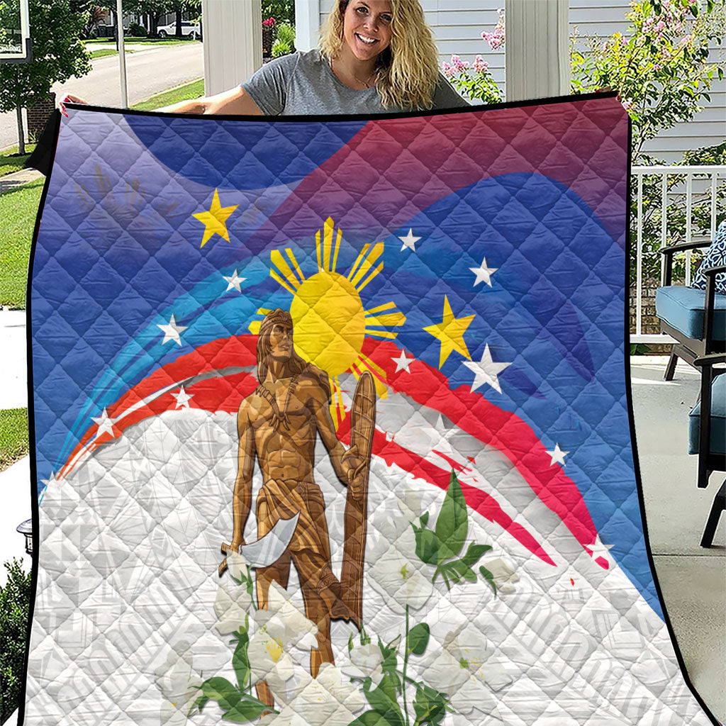 Philippines Flag Day Quilt Lapu-Lapu Warrior Heritage Art