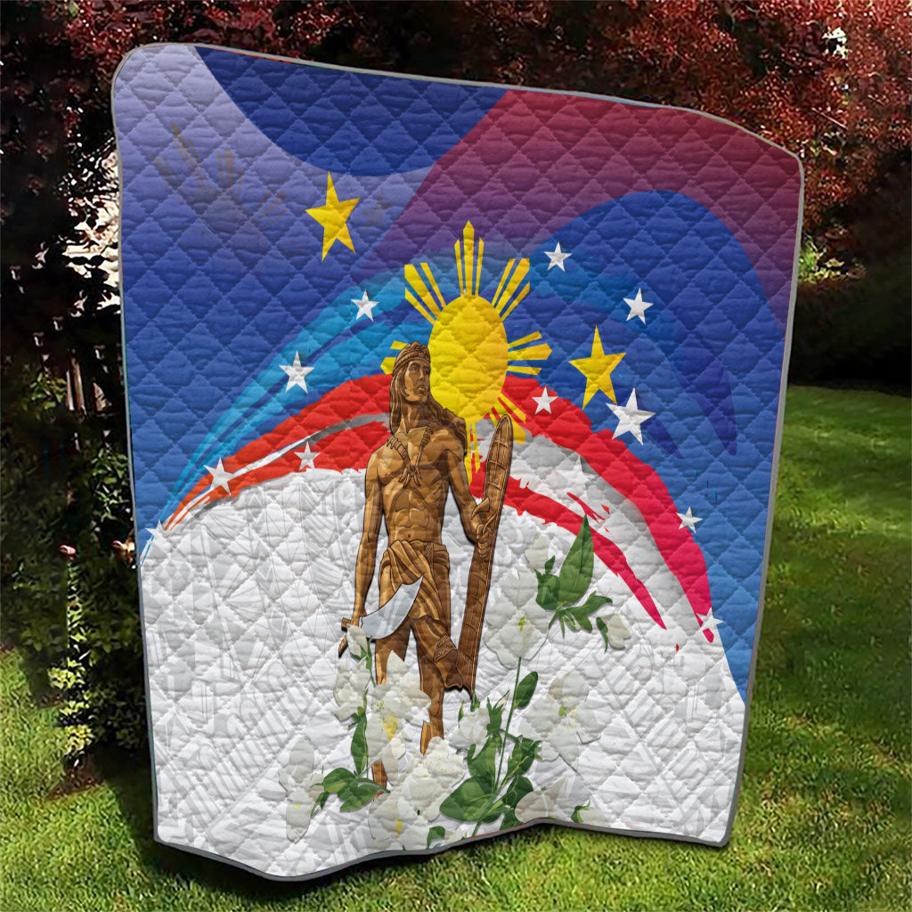 Philippines Flag Day Quilt Lapu-Lapu Warrior Heritage Art