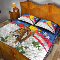 Philippines Flag Day Quilt Bed Set Lapu-Lapu Warrior Heritage Art