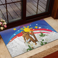 Philippines Flag Day Rubber Doormat Lapu-Lapu Warrior Heritage Art