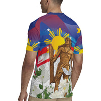 Philippines Flag Day Rugby Jersey Lapu-Lapu Warrior Heritage Art