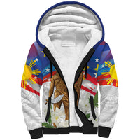 Philippines Flag Day Sherpa Hoodie Lapu-Lapu Warrior Heritage Art