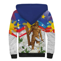 Philippines Flag Day Sherpa Hoodie Lapu-Lapu Warrior Heritage Art