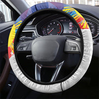 Philippines Flag Day Steering Wheel Cover Lapu-Lapu Warrior Heritage Art