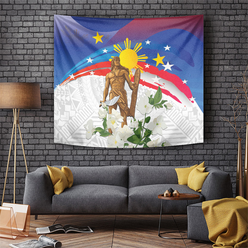 Philippines Flag Day Tapestry Lapu-Lapu Warrior Heritage Art