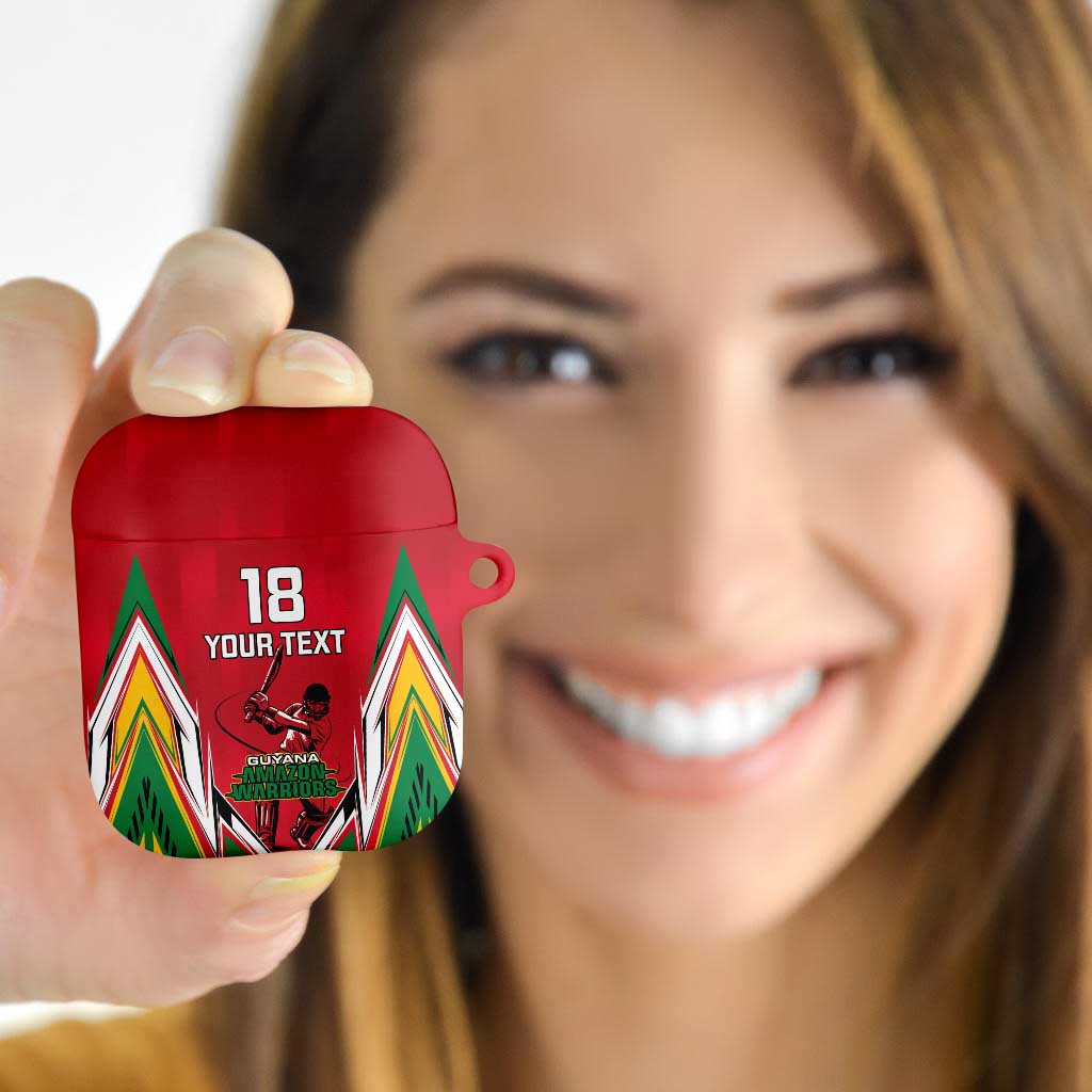 Custom Guyana Cricket Spirit AirPods Case Amazon Warriors Inspired - Wonder Print Shop