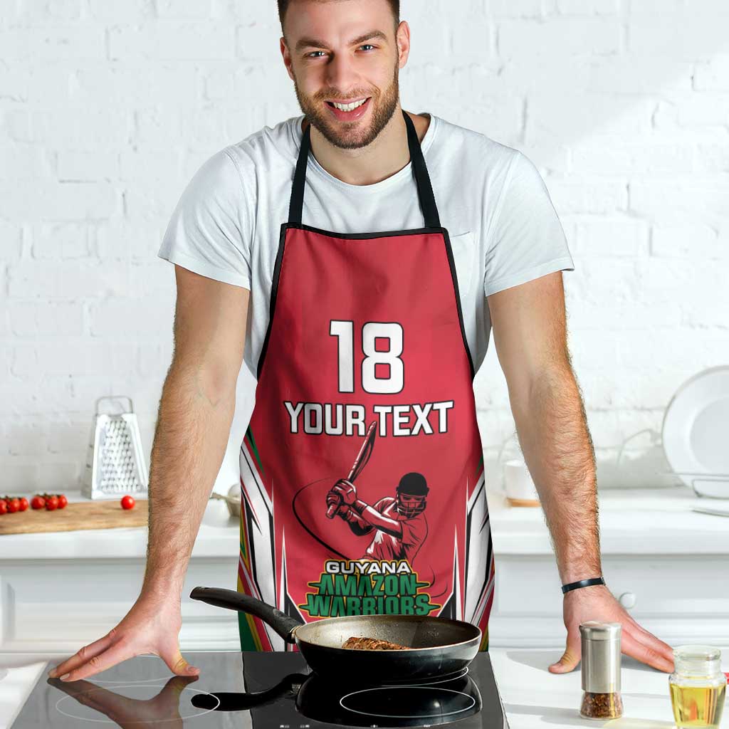Custom Guyana Cricket Spirit Apron Amazon Warriors Inspired - Wonder Print Shop