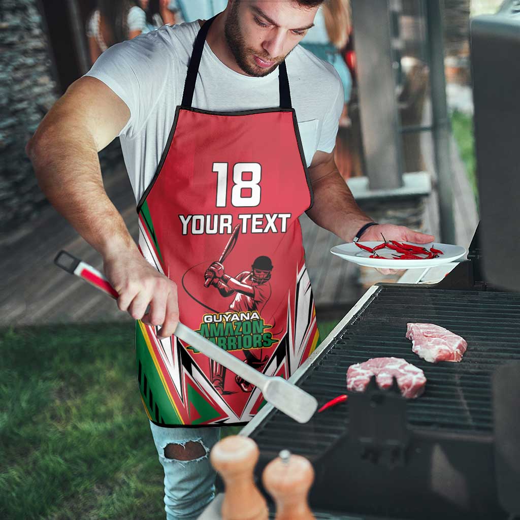 Custom Guyana Cricket Spirit Apron Amazon Warriors Inspired - Wonder Print Shop
