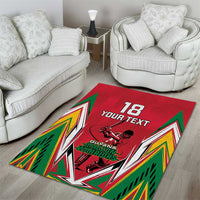 Custom Guyana Cricket Spirit Area Rug Amazon Warriors Inspired - Wonder Print Shop