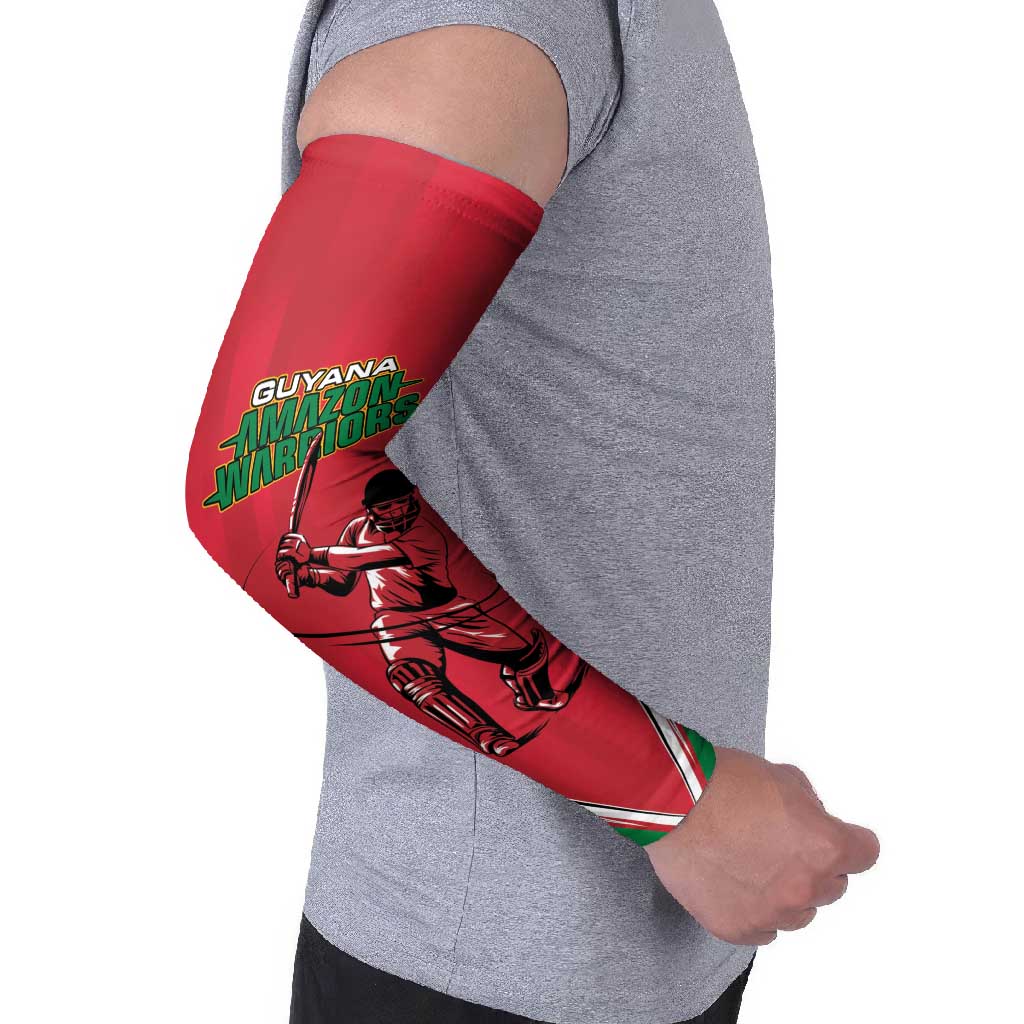 Custom Guyana Cricket Spirit Arm Sleeves Amazon Warriors Inspired - Wonder Print Shop