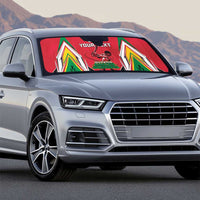 Custom Guyana Cricket Spirit Auto Sun Shade Amazon Warriors Inspired - Wonder Print Shop