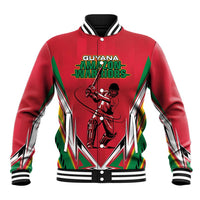 Custom Guyana Cricket Spirit Baseball Jacket Amazon Warriors Inspired - Wonder Print Shop