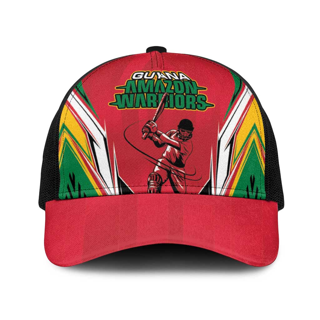 Guyana Cricket Spirit Baseball Net Cap Amazon Warriors Inspired - Wonder Print Shop