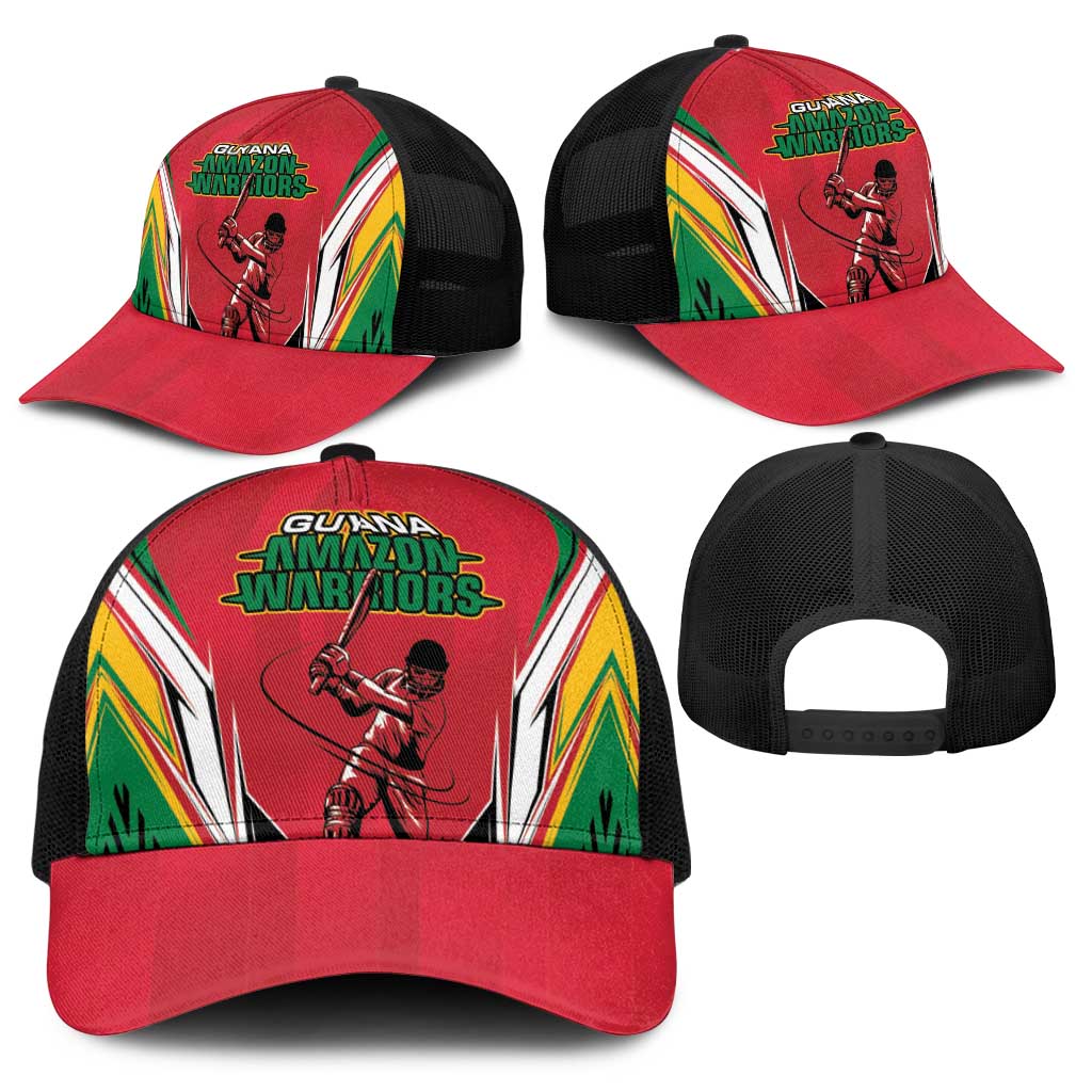 Guyana Cricket Spirit Baseball Net Cap Amazon Warriors Inspired - Wonder Print Shop