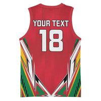 Custom Guyana Cricket Spirit Basketball Jersey Amazon Warriors Inspired - Wonder Print Shop