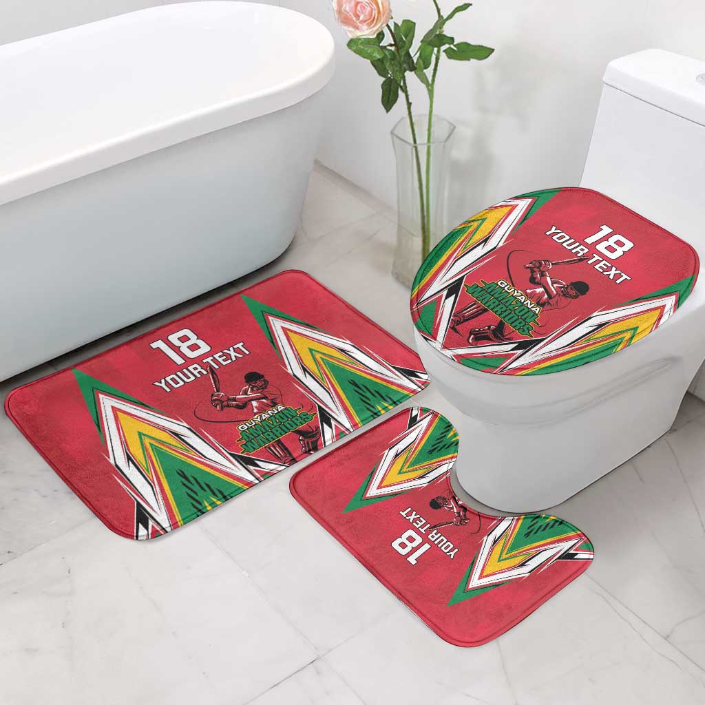 Custom Guyana Cricket Spirit Bathroom Set Amazon Warriors Inspired - Wonder Print Shop