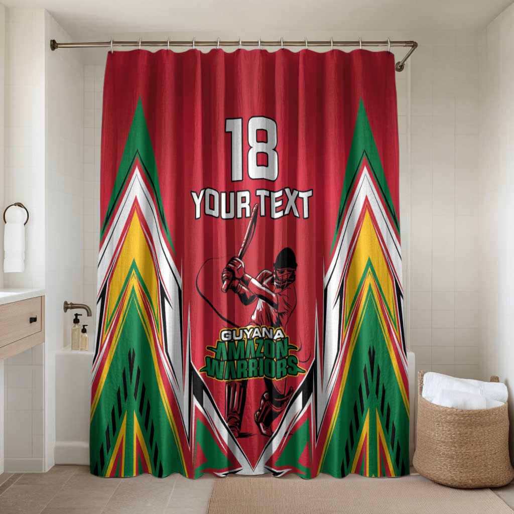 Custom Guyana Cricket Spirit Bathroom Set Amazon Warriors Inspired - Wonder Print Shop