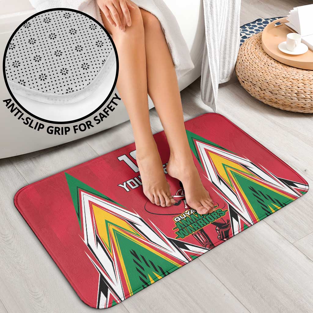 Custom Guyana Cricket Spirit Bathroom Set Amazon Warriors Inspired - Wonder Print Shop