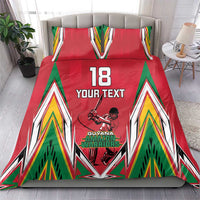 Custom Guyana Cricket Spirit Bedding Set Amazon Warriors Inspired - Wonder Print Shop