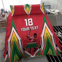Custom Guyana Cricket Spirit Bedding Set Amazon Warriors Inspired - Wonder Print Shop