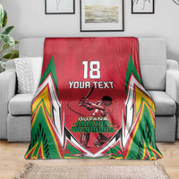 Custom Guyana Cricket Spirit Blanket Amazon Warriors Inspired - Wonder Print Shop