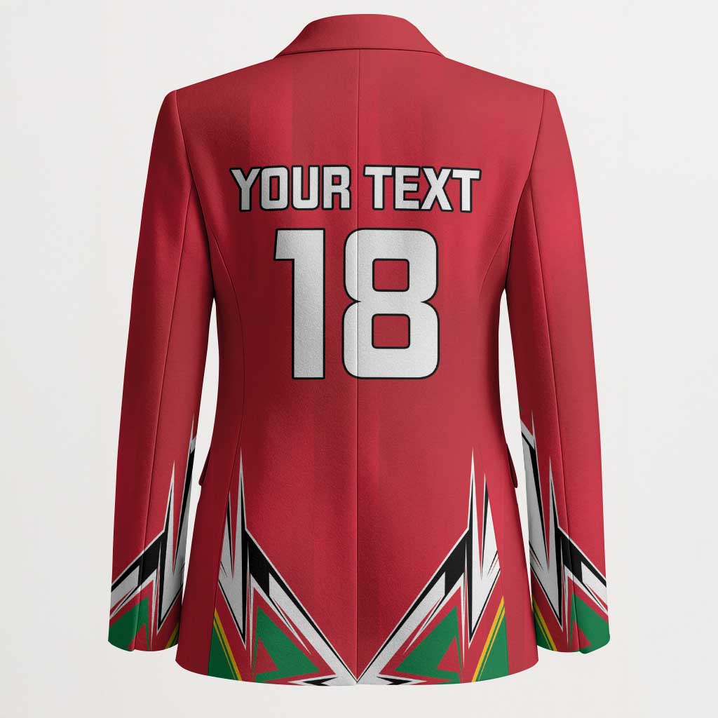 Custom Guyana Cricket Spirit Blazer Amazon Warriors Inspired - Wonder Print Shop