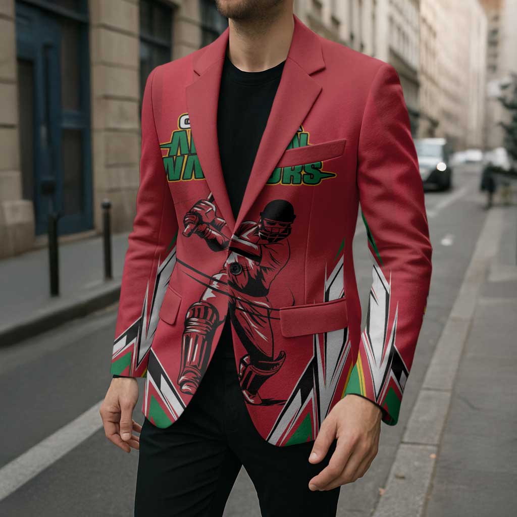 Custom Guyana Cricket Spirit Blazer Amazon Warriors Inspired - Wonder Print Shop