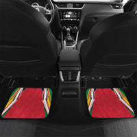 Custom Guyana Cricket Spirit Car Mats Amazon Warriors Inspired - Wonder Print Shop
