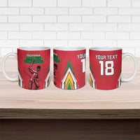 Custom Guyana Cricket Spirit Ceramic Mug Amazon Warriors Inspired - Wonder Print Shop