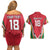 Custom Guyana Cricket Spirit Couples Matching Off Shoulder Short Dress and Hawaiian Shirt Amazon Warriors Inspired - Wonder Print Shop