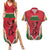 Custom Guyana Cricket Spirit Couples Matching Summer Maxi Dress and Hawaiian Shirt Amazon Warriors Inspired - Wonder Print Shop