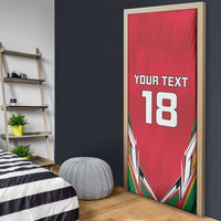 Custom Guyana Cricket Spirit Door Cover Amazon Warriors Inspired - Wonder Print Shop