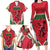 Custom Guyana Cricket Spirit Family Matching Long Sleeve Bodycon Dress and Hawaiian Shirt Amazon Warriors Inspired - Wonder Print Shop