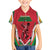 Custom Guyana Cricket Spirit Family Matching Off The Shoulder Long Sleeve Dress and Hawaiian Shirt Amazon Warriors Inspired - Wonder Print Shop