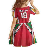 Custom Guyana Cricket Spirit Family Matching Off Shoulder Maxi Dress and Hawaiian Shirt Amazon Warriors Inspired - Wonder Print Shop