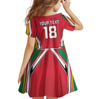 Custom Guyana Cricket Spirit Family Matching Puletasi and Hawaiian Shirt Amazon Warriors Inspired - Wonder Print Shop