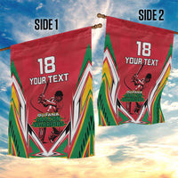 Custom Guyana Cricket Spirit Garden Flag Amazon Warriors Inspired - Wonder Print Shop