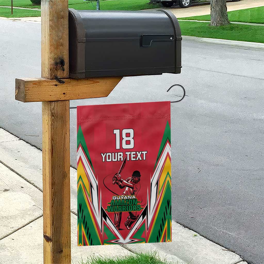 Custom Guyana Cricket Spirit Garden Flag Amazon Warriors Inspired - Wonder Print Shop