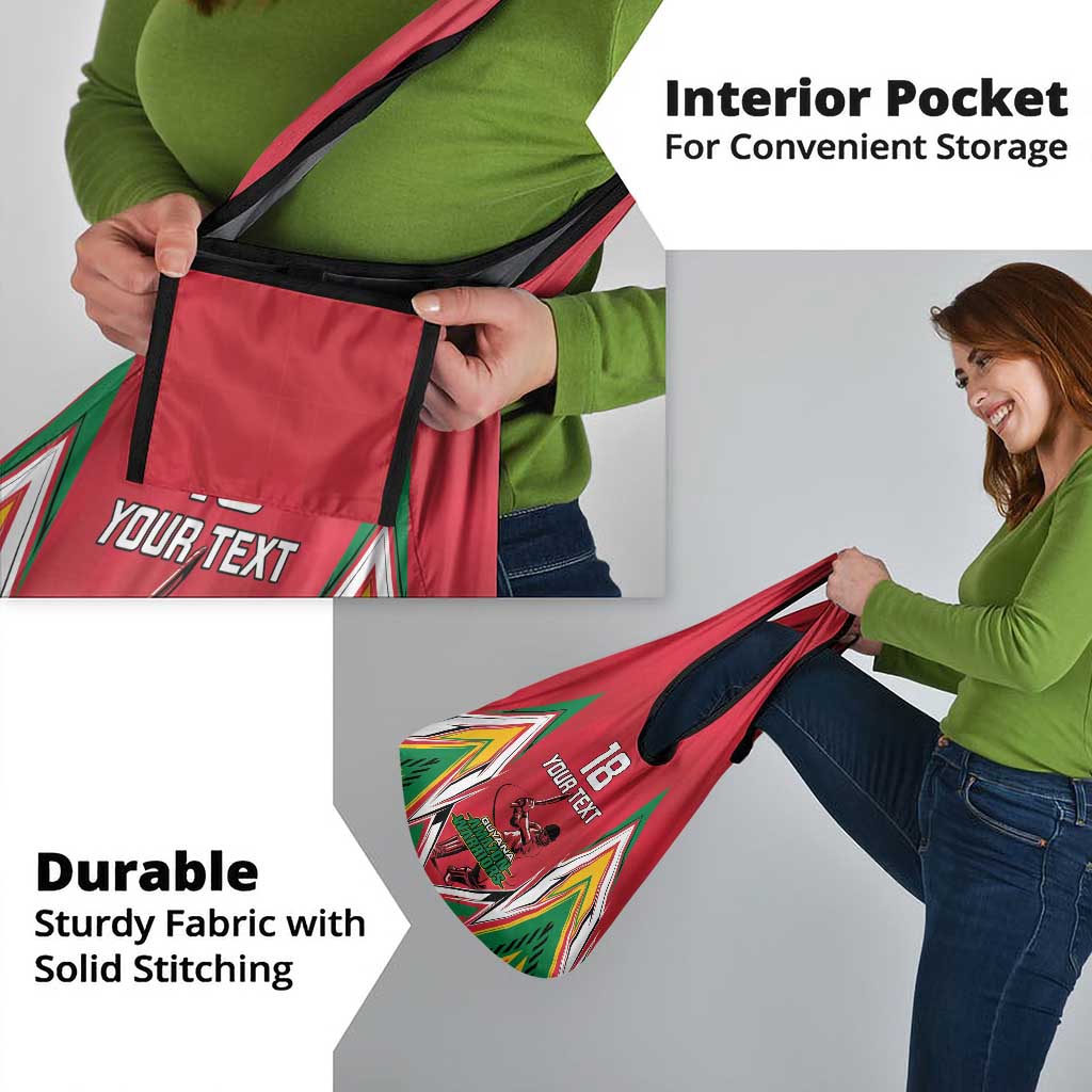 Custom Guyana Cricket Spirit Grocery Bag Amazon Warriors Inspired - Wonder Print Shop