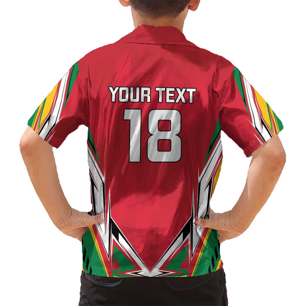 Custom Guyana Cricket Spirit Hawaiian Shirt Amazon Warriors Inspired - Wonder Print Shop