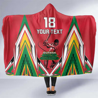 Custom Guyana Cricket Spirit Hooded Blanket Amazon Warriors Inspired - Wonder Print Shop