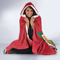 Custom Guyana Cricket Spirit Hooded Blanket Amazon Warriors Inspired - Wonder Print Shop